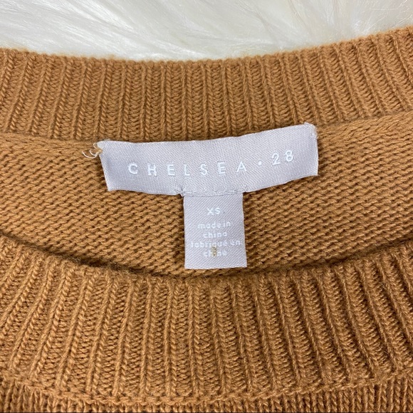 Chelsea28 Mustard Yellow Crewneck Sweater - Picture 3 of 4